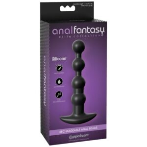 Anal Fantasy Elite Collection-Palline anali Ricaricabile-Silicio — PIPEDREAMS · Giocattoli anali (immagine 3)