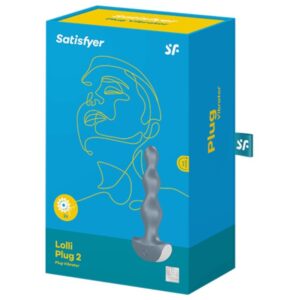 Satisfyer-Plug anale Silicone Lolli Plug 2 Vibratore · Accessori BDSM (immagine 3)