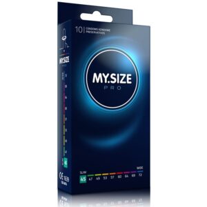 My Size Pro-Preservativo Pro 45 mm, 10 Pezzi 2 My Size Pro-Preservativo Pro 45 mm, 10 Pezzi · Preservativi