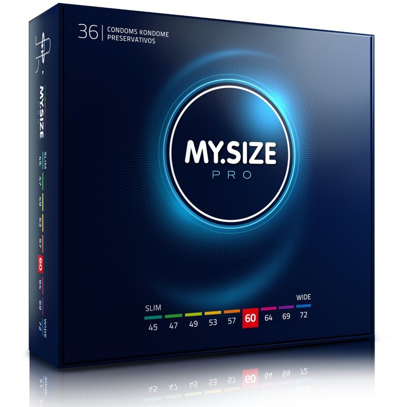 My Size Pro-Pro Condom 60 mm 36 Pezzi · Preservativi