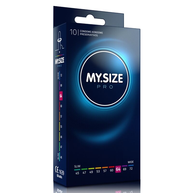 My Size Pro-Pro Preservativi 64 mm, 10 Pezzi 1 My Size Pro-Pro Preservativi 64 mm, 10 Pezzi · Preservativi
