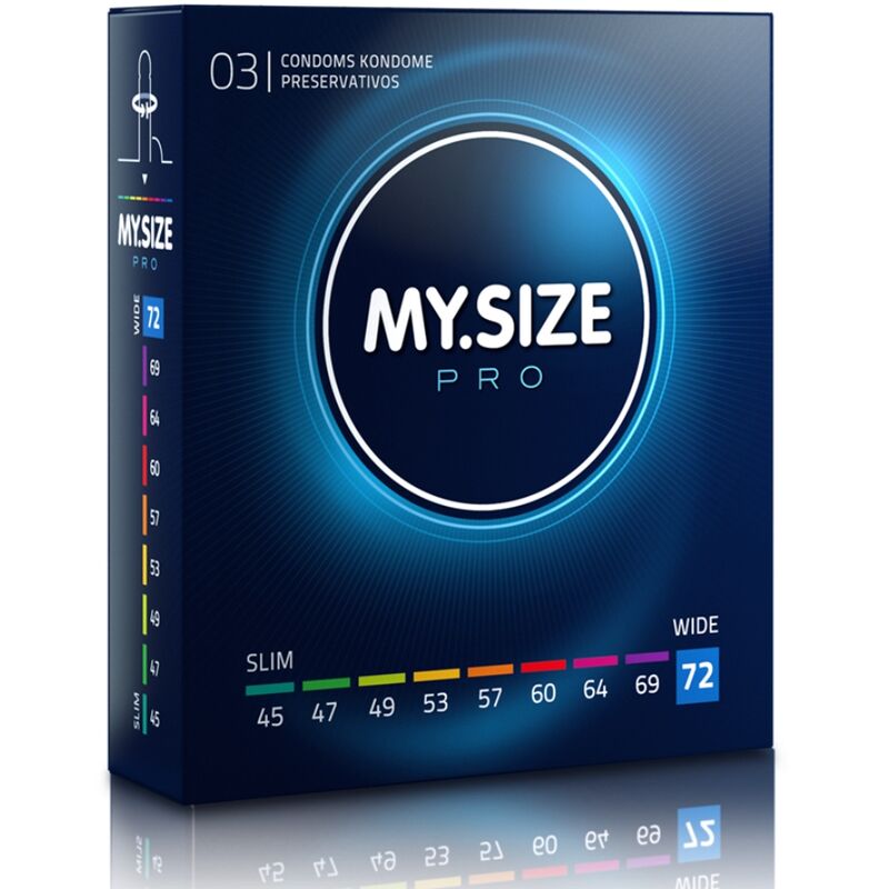 My Size Pro-Pro Preservativo 72 mm, 3 Pezzi 1 My Size Pro-Pro Preservativo 72 mm, 3 Pezzi · Preservativi