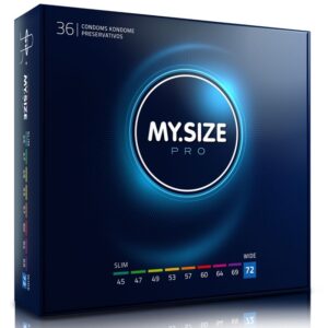 My Size Pro-Pro Preservativo 72 mm 36 Pezzi · Preservativi