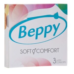 Beppy-Preservativi morbidi e confort in lattice 3 pezzi 2 Beppy-Preservativi morbidi e confort in lattice 3 pezzi · Preservativi