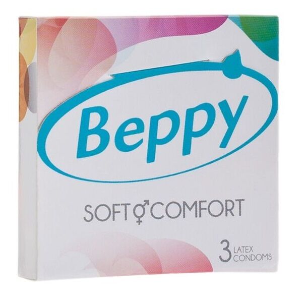 Beppy-Preservativi morbidi e confort in lattice 3 pezzi 1 Beppy-Preservativi morbidi e confort in lattice 3 pezzi · Preservativi