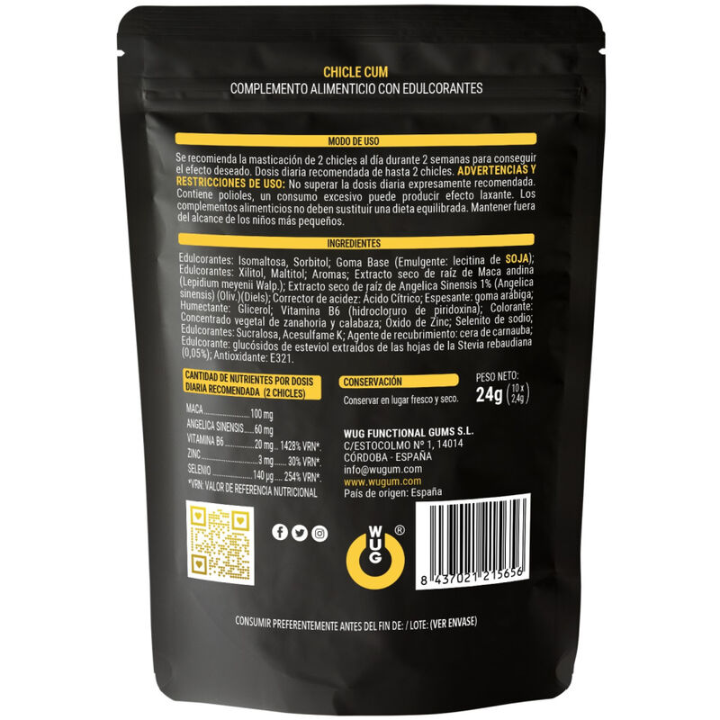 WUG-Gomma Come con Zinco e Selenio Aroma di Banana 10 Pezzi 2 WUG-Gomma Come con Zinco e Selenio Aroma di Banana 10 Pezzi · Integratori alimentari (imaginea 2)