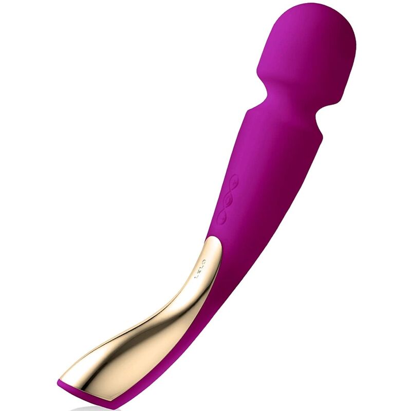 Lelo-Smart Wand Medium 2 Massaggiatore Viola-Silicone, 10 velocità, USB 1 Lelo-Smart Wand Medium 2 Massaggiatore Viola-Silicone, 10 velocità, USB · Vibratori