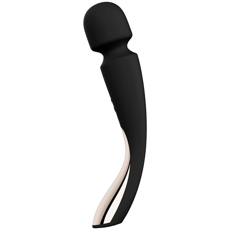 Lelo-Smart Wand 2 Medium Nero Massager-Silicone, 10 velocità 2 Lelo-Smart Wand 2 Medium Nero Massager-Silicone, 10 velocità · Vibratori (imaginea 2)