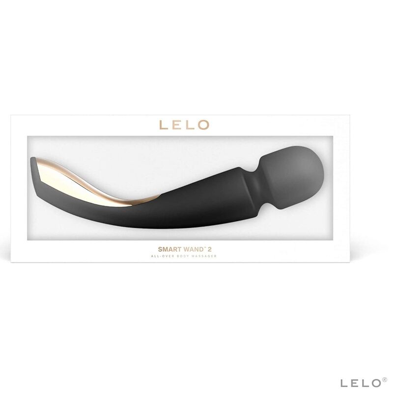 Lelo-Smart Wand 2 Medium Nero Massager-Silicone, 10 velocità 4 Lelo-Smart Wand 2 Medium Nero Massager-Silicone, 10 velocità · Vibratori (imaginea 4)