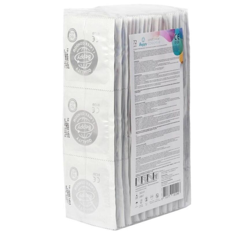 Beppy-Preservativi Naturali 72 Unità-Silicone 1 Beppy-Preservativi Naturali 72 Unità-Silicone · Preservativi