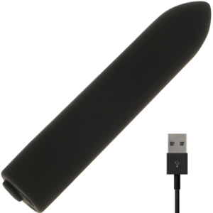 Ohmama-Bullet vibrante in silicone ricaricabile 10 velocità · Vibratori
