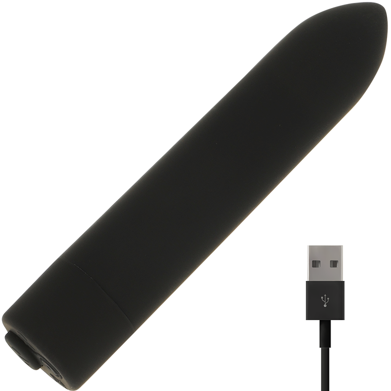 Ohmama-Bullet vibrante in silicone ricaricabile 10 velocità · Vibratori