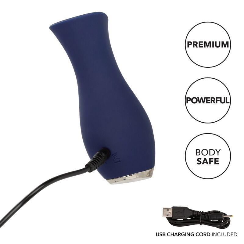 Calexotics-Massaggiatore Chic Tulip in Silicone Blu · Vibratori (immagine 4)