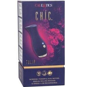 Calexotics-Massaggiatore Chic Tulip in Silicone Blu · Vibratori (immagine 2)