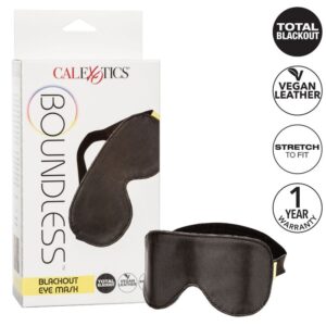 Calexotics-Boundless Blackout Maschera per Occhi-Pelle Ecologica · Accessori lingerie (imaginea 2)
