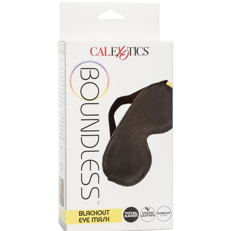 Calexotics-Boundless Blackout Maschera per Occhi-Pelle Ecologica 3 Calexotics-Boundless Blackout Maschera per Occhi-Pelle Ecologica · Accessori lingerie (imaginea 3)