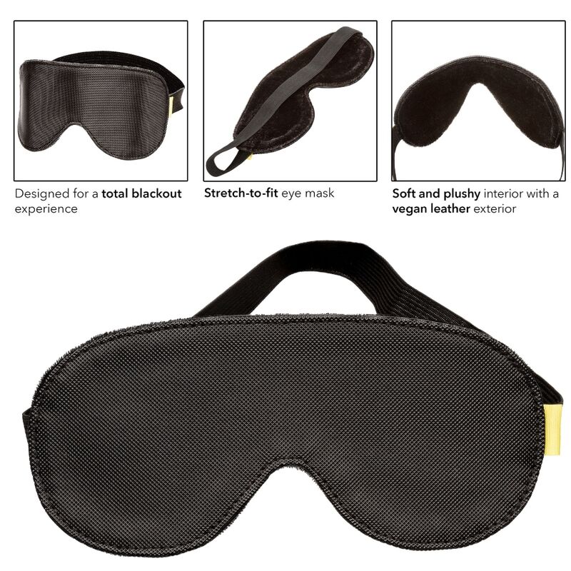 Calexotics-Boundless Blackout Maschera per Occhi-Pelle Ecologica · Accessori lingerie (imaginea 4)