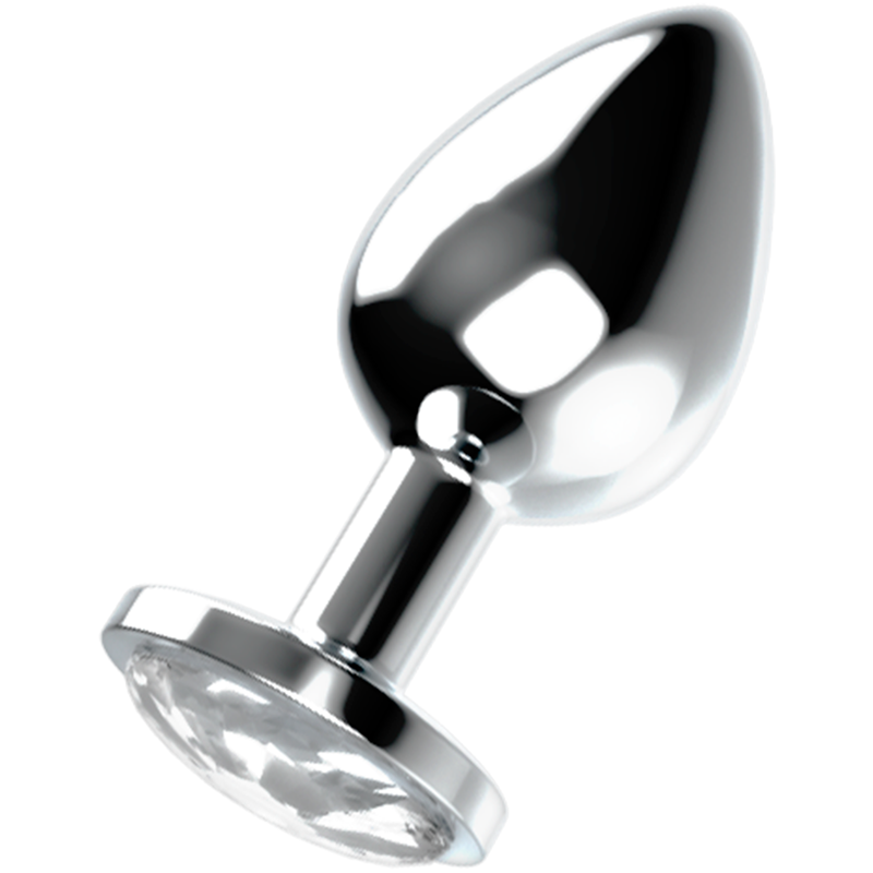 Ohmama-Plug anale Acciaio con Cristallo 2,7 x 8 cm 1 Ohmama-Plug anale Acciaio con Cristallo 2,7 x 8 cm · Accessori BDSM