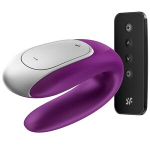 Satisfyer Connect-Double Fun Vibratore per Coppia · Giocattoli per coppie (immagine 19)