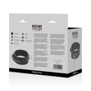 Begme-Collana Premium in Pelle Vegana 52 Begme-Collana Premium in Pelle Vegana — BEGME FETISH GAMES · Bondage & Manette (imaginea 8)