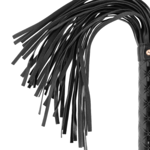 Begme Black Edition-Black Edition Flogger di Pelle Vegana