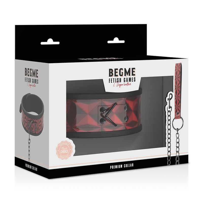 Begme-Collana Premium in Pelle Vegana 38 Begme-Collana Premium in Pelle Vegana — BEGME FETISH GAMES · Bondage & Manette (imaginea 10)