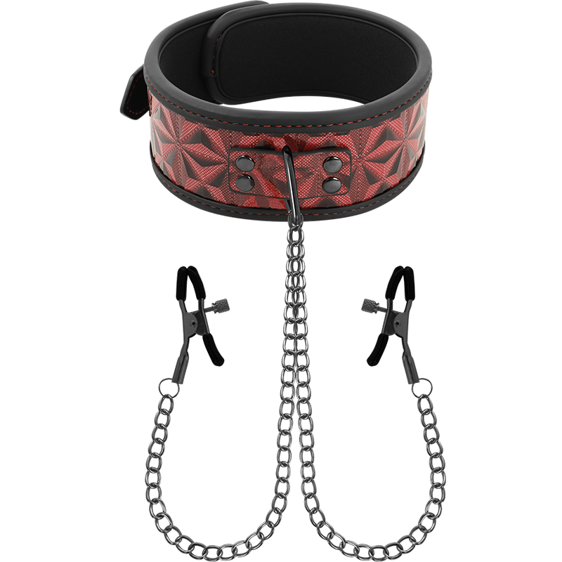 Begme-Collana con morsetti per capezzoli, foderato con neoprene 37 Begme-Collana con morsetti per capezzoli, foderato con neoprene — BEGME FETISH GAMES · Accessori BDSM (imaginea 9)