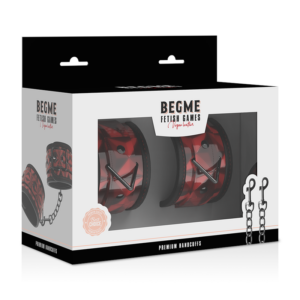 Begme Red Edition-Red Edition Manette Premium con Rivestimento — BEGME FETISH GAMES · Bondage & Manette (immagine 8)