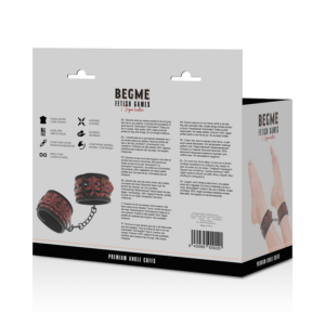 Begme Red Edition-Rossa Premium Manette per Caviglie 20 Begme Red Edition-Rossa Premium Manette per Caviglie — BEGME FETISH GAMES · Bondage & Manette (imaginea 10)