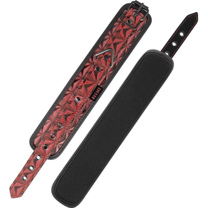 Begme Red Edition-Rossa Premium Manette per Caviglie 5 Begme Red Edition-Rossa Premium Manette per Caviglie — BEGME FETISH GAMES · Bondage & Manette (imaginea 5)