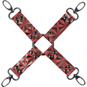 Begme Red Edition-Red Edition guinzaglio Hog Tie in pelle vegana