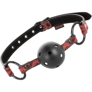 Begme Red Edition-Red Edition Gag di Pelle Vegana