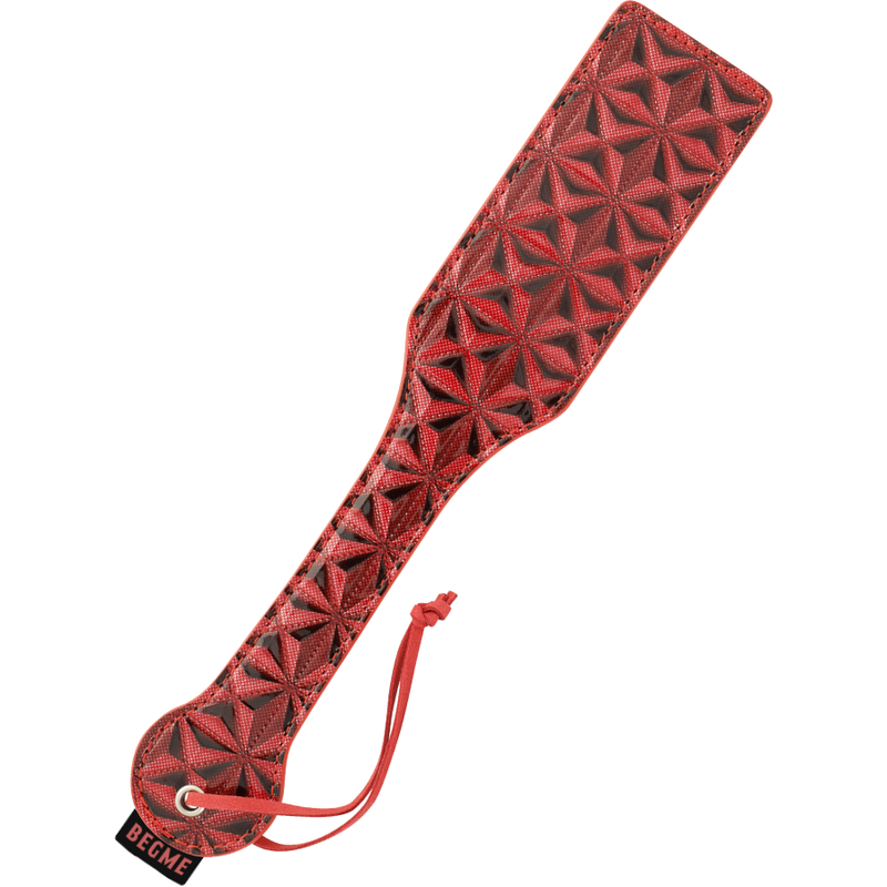 Begme Red Edition-Red Edition Pala in Pelle Vegana 2 Begme Red Edition-Red Edition Pala in Pelle Vegana — BEGME FETISH GAMES · Accessori BDSM (imaginea 2)