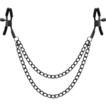 Begme Red Edition-Morsetti per capezzoli edizione Rossa con catena — BEGME FETISH GAMES · Accessori BDSM