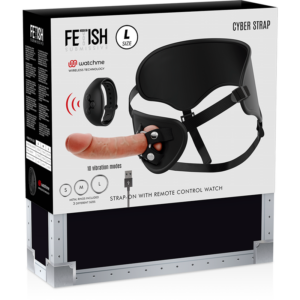 Fetish Submissive-Cyberstrap Imbracatura con Dildo a doppia densità · Strap-on & Imbracature (imaginea 22)