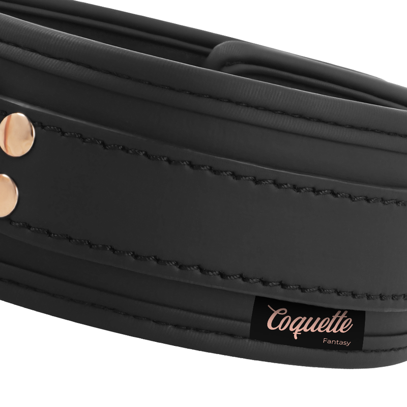 Coquette Fantasy-Coquette Chic Desire Collar Bdsm in Pelle · Accessori BDSM (imaginea 7)