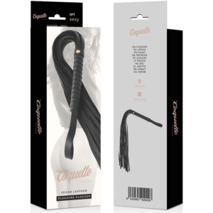 Coquette Fantasy-Fantasy Flogger di Pelle Vegana — COQUETTE CHIC DESIRE · Accessori BDSM (immagine 6)