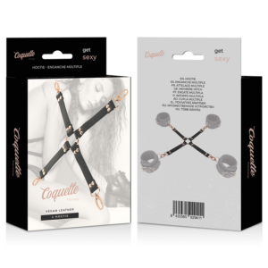 Coquette Fantasy-Fantasy Hog Tie di Pelle Vegana — COQUETTE CHIC DESIRE · Bondage & Manette (imaginea 6)