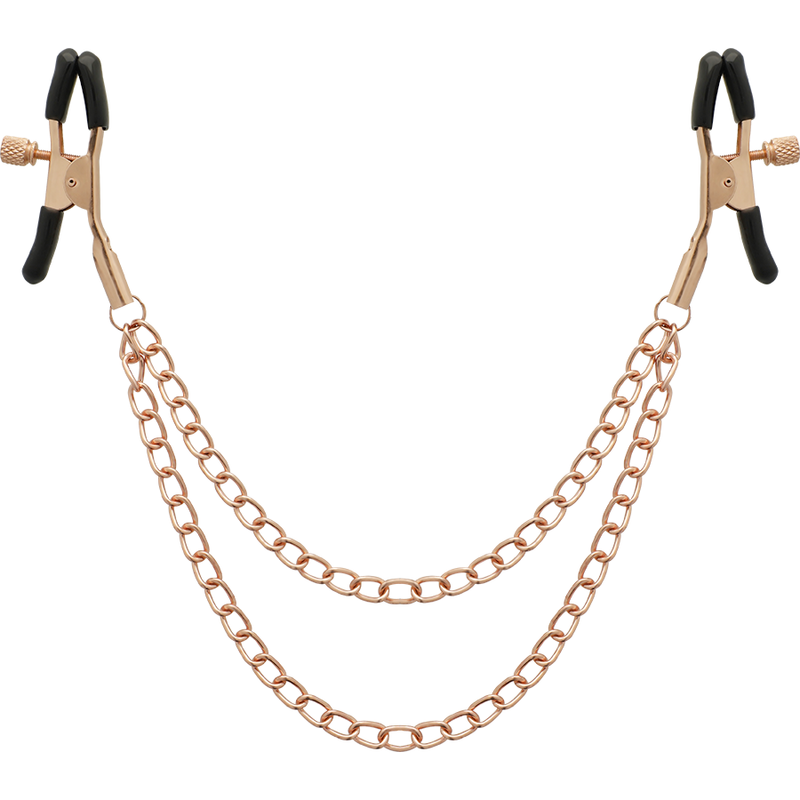 Coquette Fantasy-Morsetti metallici fantasy per capezzoli a catena 2 Coquette Fantasy-Morsetti metallici fantasy per capezzoli a catena — COQUETTE CHIC DESIRE · Accessori BDSM (imaginea 2)