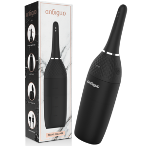 Anbiguo-Doccia Anale Automatica Ultimate, 5 Intensità-Silicone
