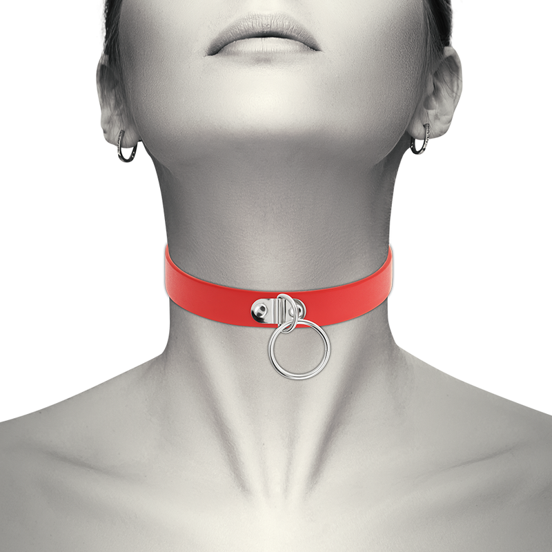 Coquette Accessories-Coquette Chic Desire Collana in pelle · Bondage & Manette (imaginea 5)
