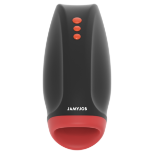 Jamyjob-Novax Masturbatore a Vibrazione e Compressione-Silicone, 10 · Masturbatori (imaginea 3)