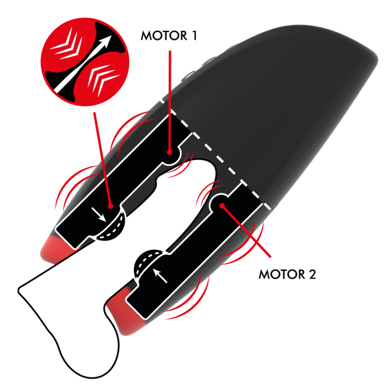 Jamyjob-Novax Masturbatore a Vibrazione e Compressione-Silicone, 10 1 Jamyjob-Novax Masturbatore a Vibrazione e Compressione-Silicone, 10 · Masturbatori (imaginea 2)