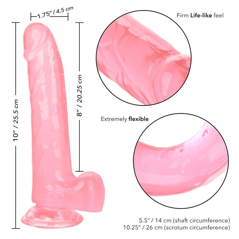 Calexotics-Taglia Queen Dildo Rosa 20.3 cm-TPR, Impermeabile, Ventosa 2 Calexotics-Taglia Queen Dildo Rosa 20.3 cm-TPR, Impermeabile, Ventosa · Dildo & Stimolatori (imaginea 2)