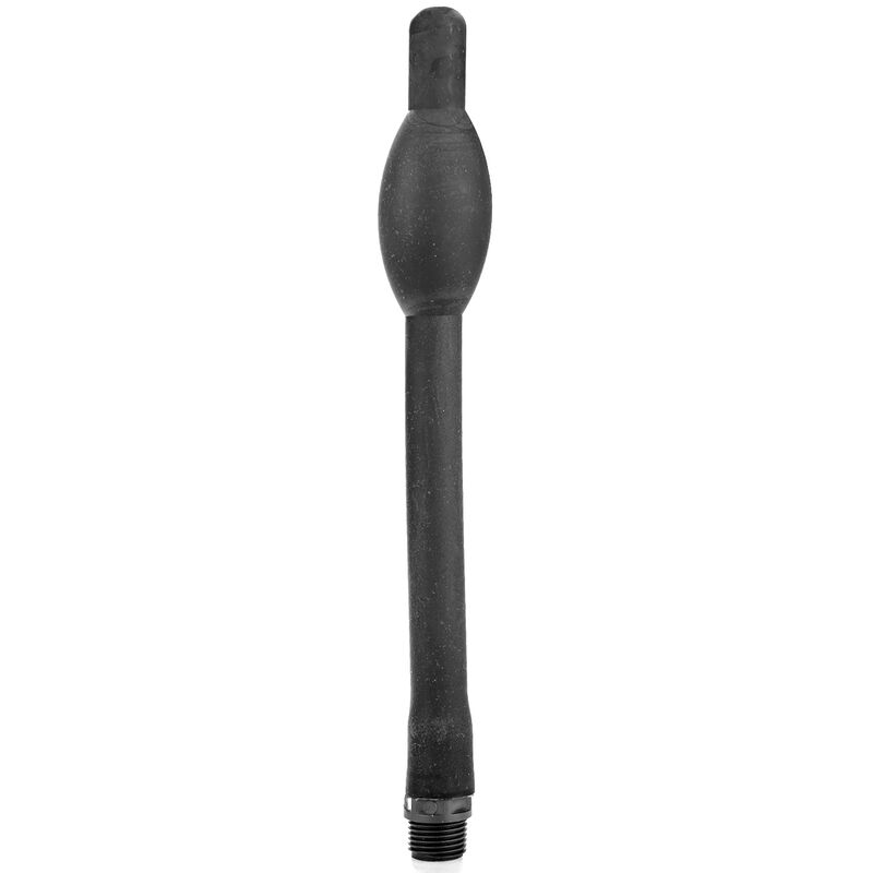All Black-Doccia anale gonfiabile in silicone 27 cm