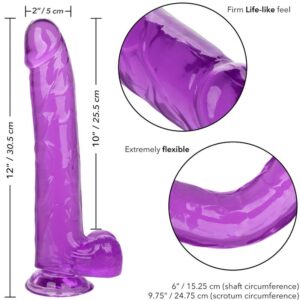 Calexotics-Taglia Queen Dildo Viola 25.5 cm-TPR, Impermeabile, Ventosa 12 Calexotics-Taglia Queen Dildo Viola 25.5 cm-TPR, Impermeabile, Ventosa · Dildo & Stimolatori (imaginea 5)
