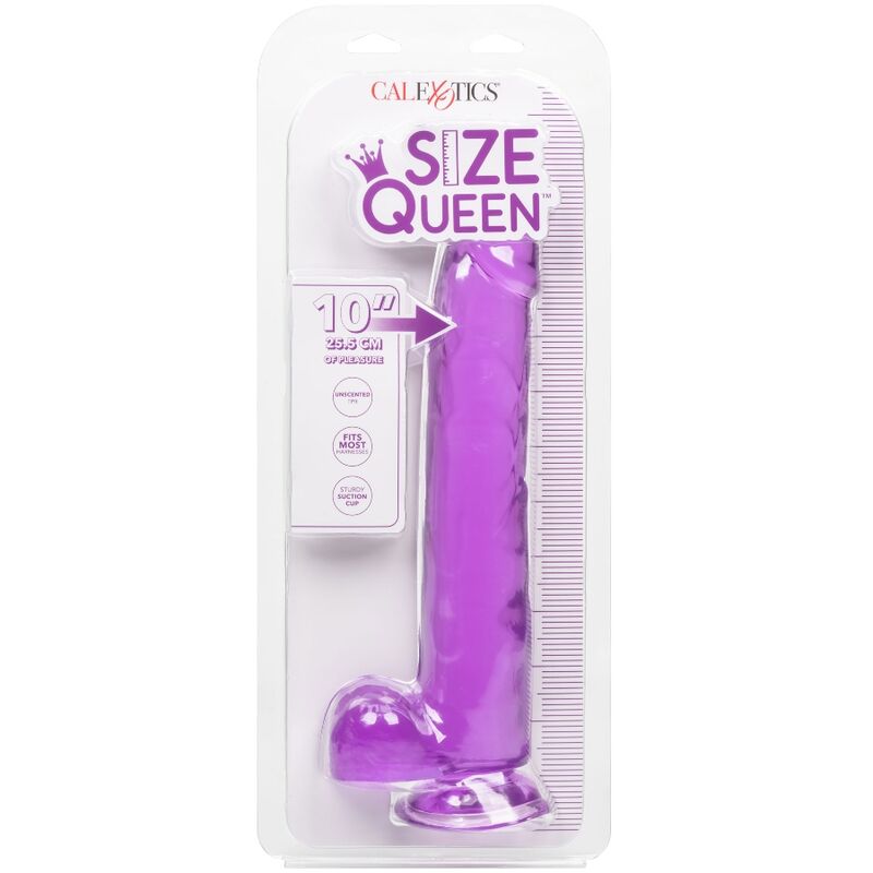 Calexotics-Taglia Queen Dildo Viola 25.5 cm-TPR, Impermeabile, Ventosa 6 Calexotics-Taglia Queen Dildo Viola 25.5 cm-TPR, Impermeabile, Ventosa · Dildo & Stimolatori (imaginea 6)