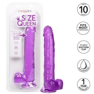 Calexotics-Taglia Queen Dildo Viola 25.5 cm-TPR, Impermeabile, Ventosa 14 Calexotics-Taglia Queen Dildo Viola 25.5 cm-TPR, Impermeabile, Ventosa · Dildo & Stimolatori (imaginea 7)