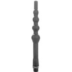 All Black-Duș Anal cu Mărgele din Silicon 27 cm · Igiena & Intretinere
