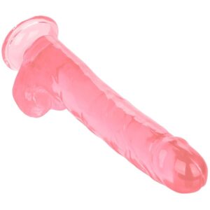 Calexotics-Size Queen Dildo Pink 25.5 cm-TPR, Impermeabile, Ventosa · Dildo & Stimolatori (imaginea 5)